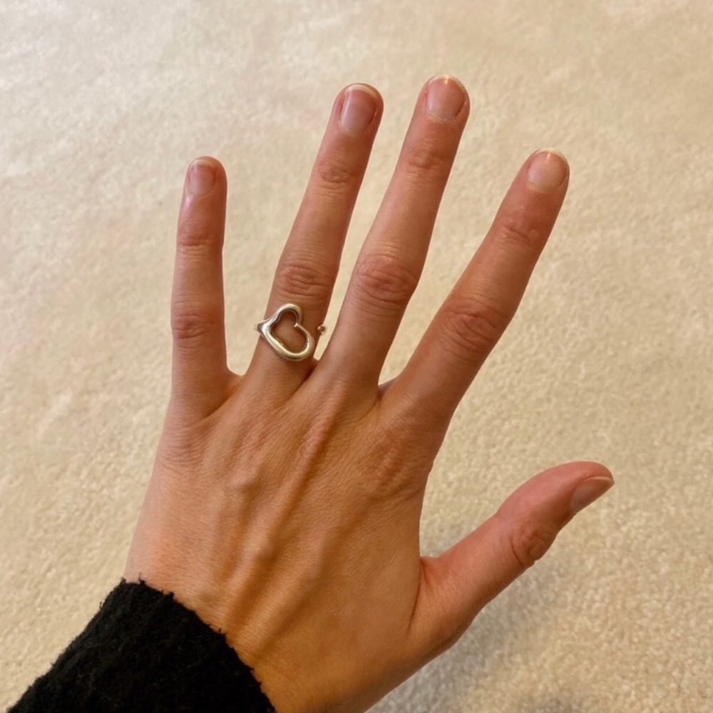 Tiffany & Co. Silver Heart Ring